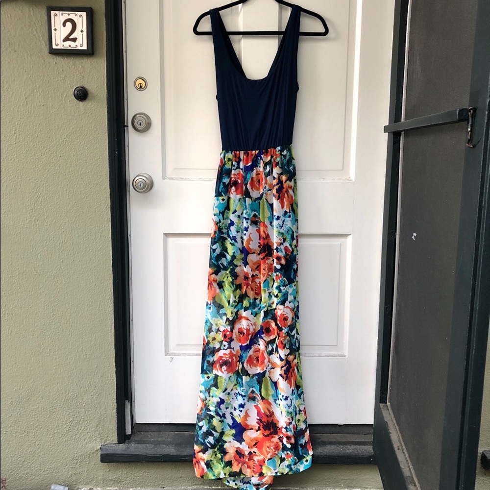 Maxi Floral Drese